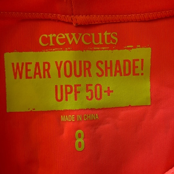 JCREW Crewcuts girls rashguard - Picture 4 of 5